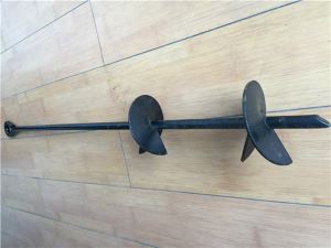Galvaniseeritud Guy Wire Helix Anchor Rodi Teraspeaga Spiral Maa Ankur